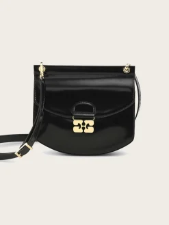 A6112 Apo-G Bag Small Patent - Black
