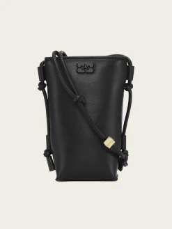 A5956 Ganni Bou Crossbody - Black