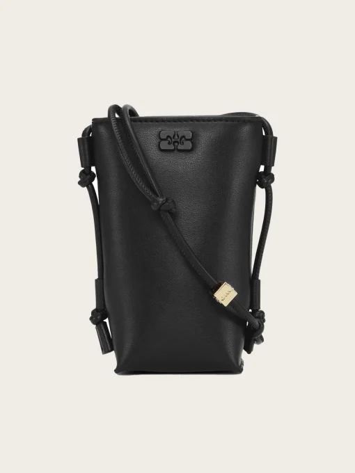 A5956 Ganni Bou Crossbody - Black