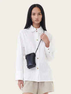 A5956 Ganni Bou Crossbody - Black