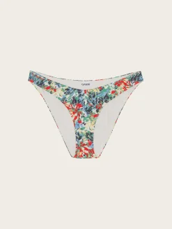 A5881 Recycled Printed Lowrise Wave Bikini Briefs - Multicolor