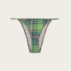 A4682 Recycled Seersucker Mini Briefs - Lagoon