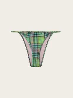 A4682 Recycled Seersucker Mini Briefs - Lagoon