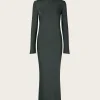 Alina Long Dress - Iron Gate