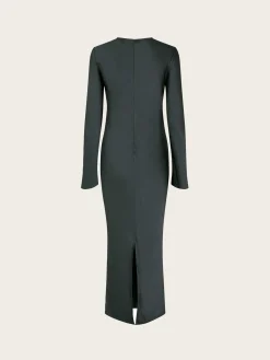 Alina Long Dress - Iron Gate