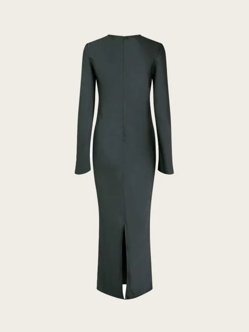 Alina Long Dress - Iron Gate