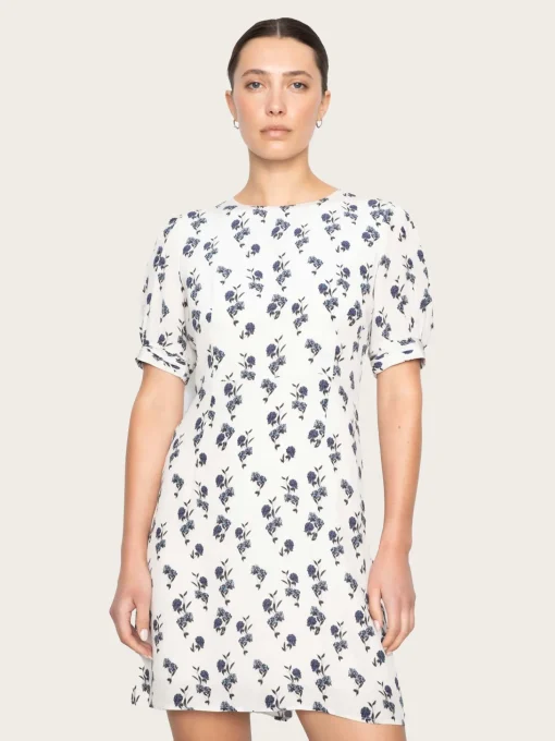 Allegra Dress - Cream Hortensia
