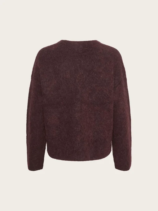 Alpha Roundneck - Plum Melange
