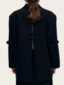 Amber Black Blazer