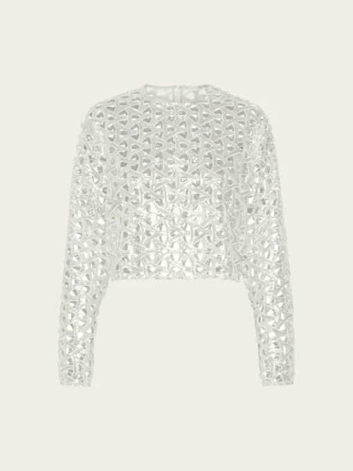 Amelia ls Blouse - Silvershine