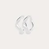 Anil 8mm Huggie - Silver