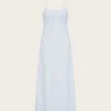 Antibes Midi Dress - Leilana All Over Print/Mid Blue