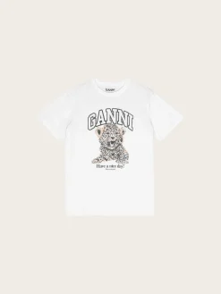 Basic Jersey Leopard Relaxed T-shirt - Leopard
