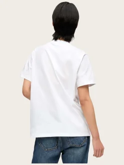 Basic Jersey TEDDY Relaxed T-Shirt - Bright White