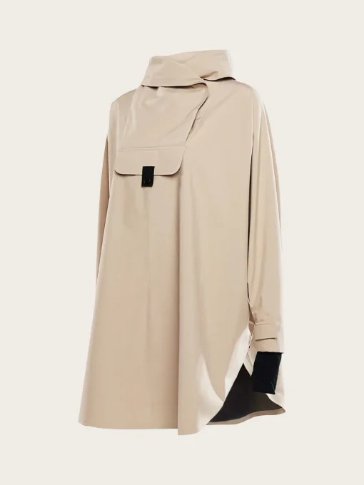 Bergen Poncho - Beige