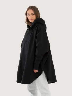 Bergen Poncho - Black