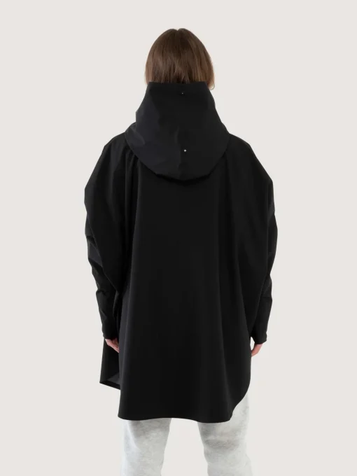 Bergen Poncho - Black