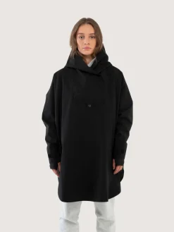 Bergen Poncho - Black