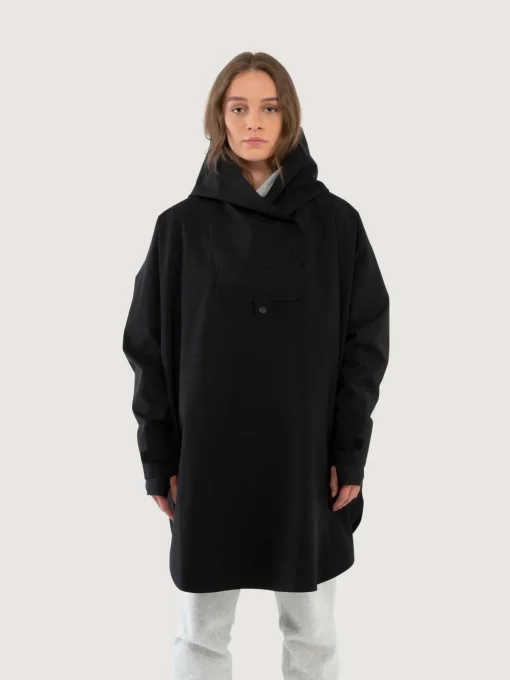 Bergen Poncho - Black