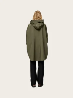 Bergen Poncho - Grape Leaf