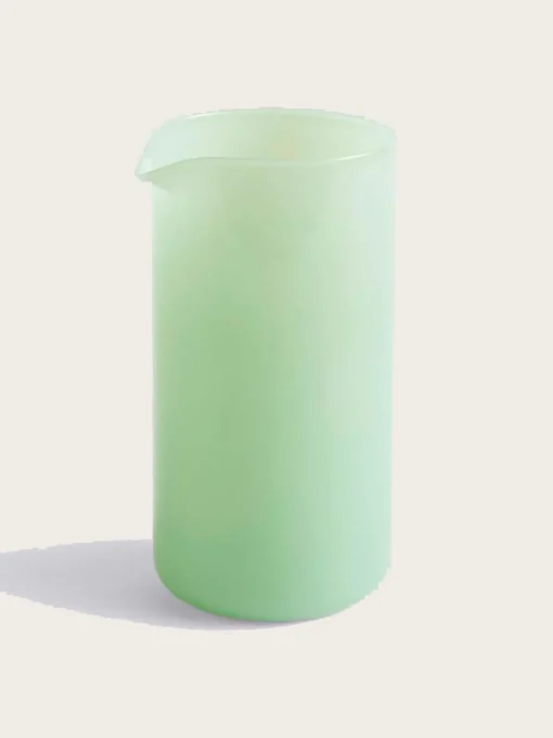 Borosilicate Jug Medium - Jade Light Green
