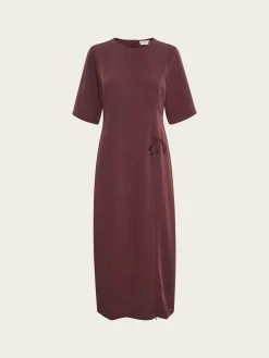 Braya Midi Dress - Fudge
