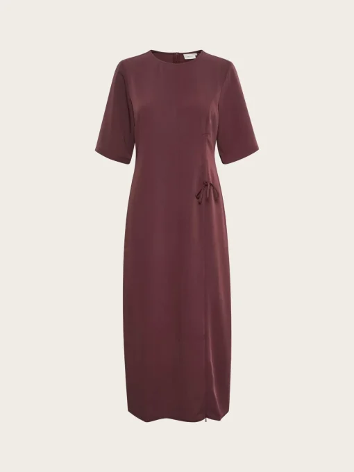 Braya Midi Dress - Fudge