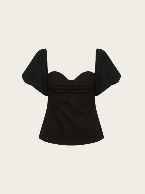 Brigitta Top - Black