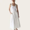 Brooke Pleated Skirt - White