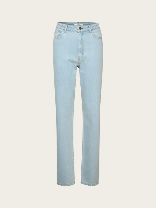 Calia HW Straight Jeans - Light Blue