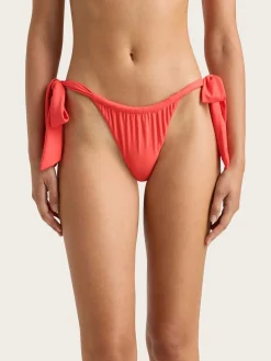 Costa Bikini Bottoms - Vermillon