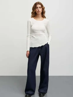 Cosy Denim Sotem Pants - Dark Indigo