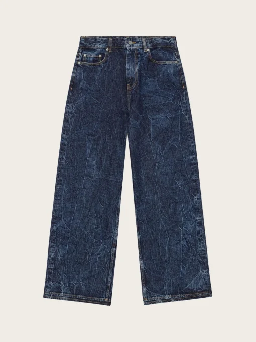 Crinkled Future Denim Marri - Mid Blue Stone