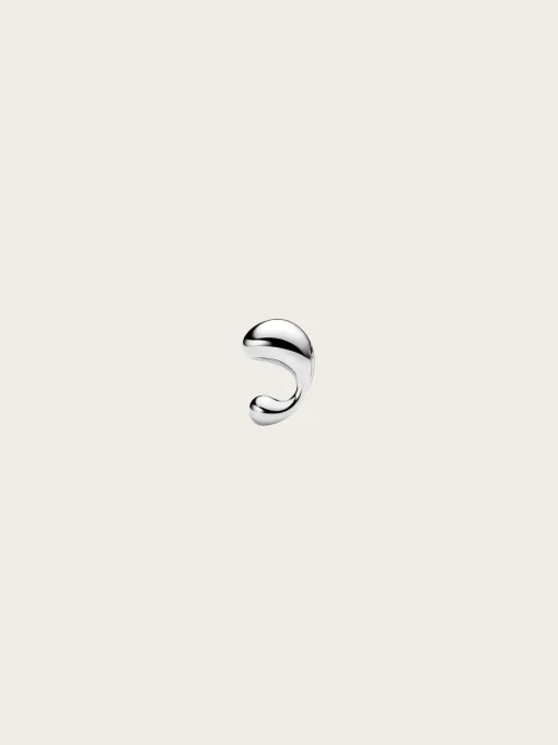 Dolphin Pool Studs Pair - Silver