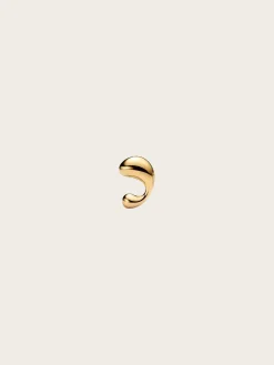 Dolphin Pool Studs Pair - Gold