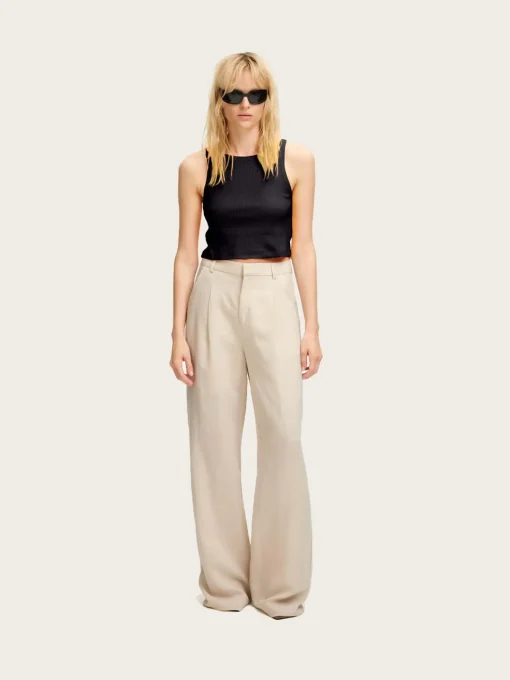Drew Cropped Top - Black