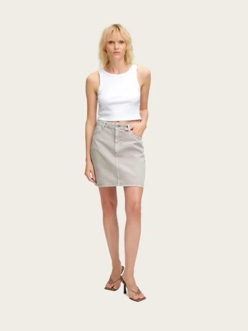 Drew Cropped Top - Bright White