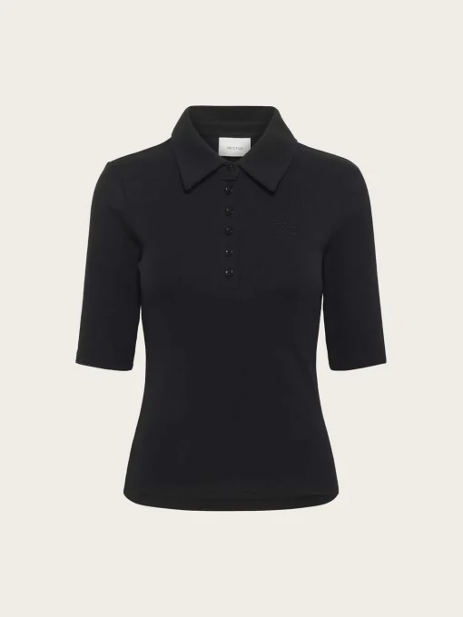 Drew Polo Top - Black