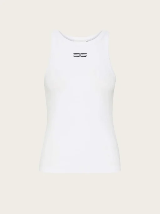 Drew sl Logo Tank - Bright White
