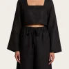 Eilish Top - Black