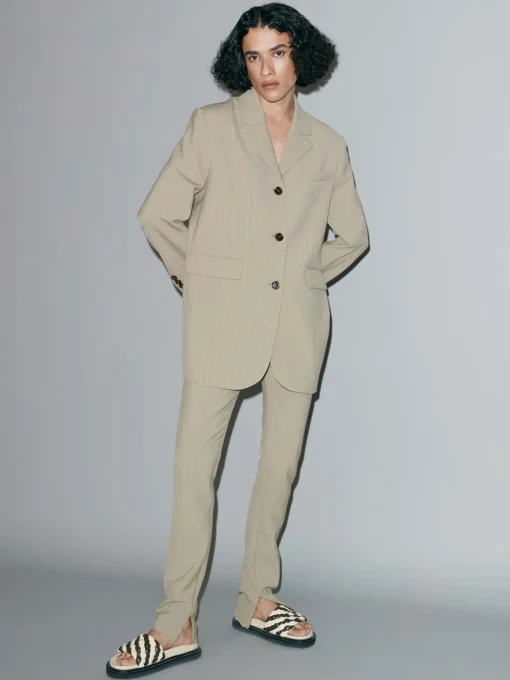 Elisa Trousers - Tree House Stripe