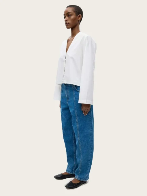Enbail ls Shirt - Bright White