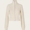 Enbessie Ls Cardigan - Oatmeal Speckle