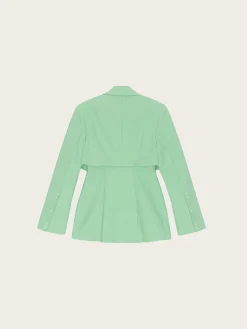F7593 Cotton Suiting Blazer - Peapod