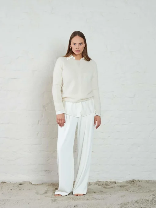 Fiona Summer Sweater - Offwhite