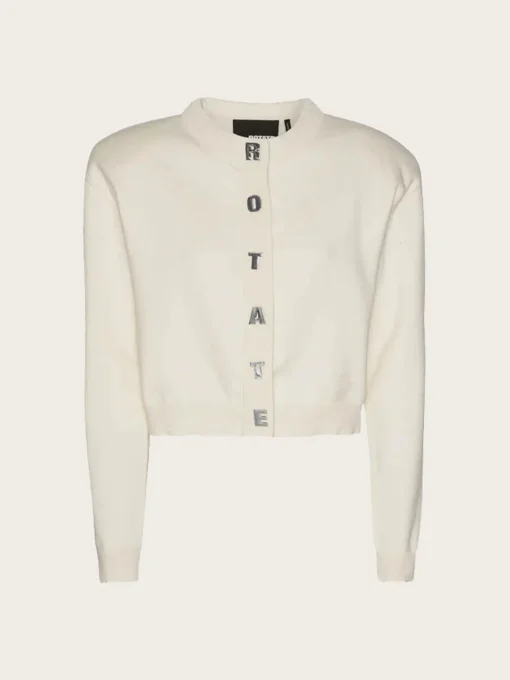 Firm Knit Cardigan - Egret