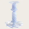 Flare Stripe Medium - Milk/Blue