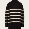 Frame Knit - Black with White