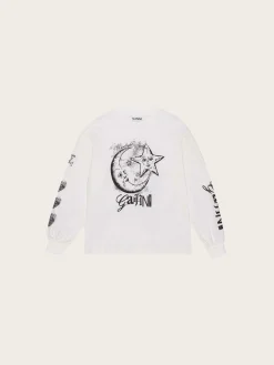 Future Heavy Jersey Moon Long Sleeve T-shirt - Egret