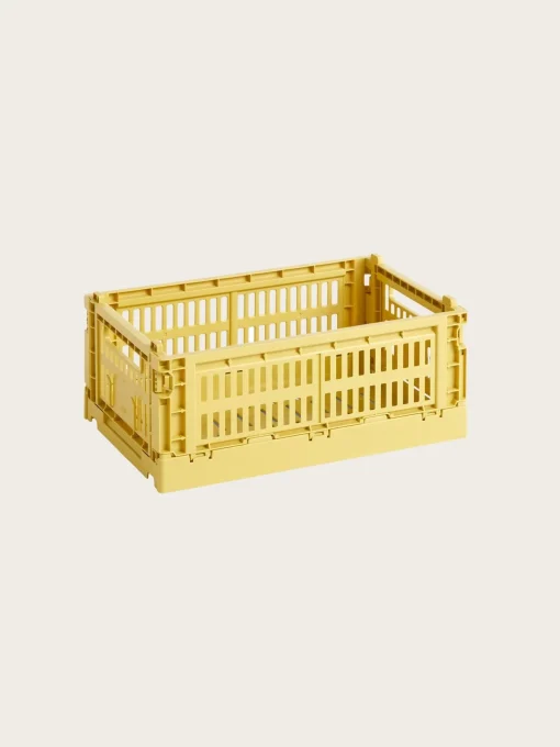 Hay Colour Crate Small - Dusty Yellow